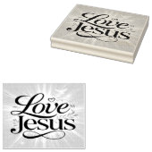 Tampons Encreurs Aime Jésus (Tamponné)