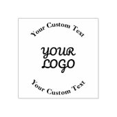 Tampons Encreurs Ajouter un logo simple et modifiable (Impression)