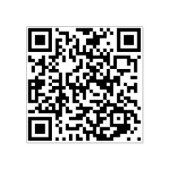 Tampons Encreurs Ajouter votre code QR Simple Fun Business Professi (Impression)