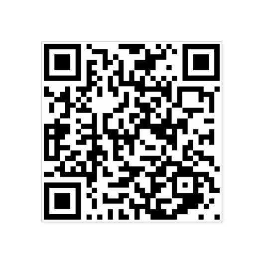 Tampons Encreurs Ajouter votre code QR Simple Fun Business Professi (Impression)