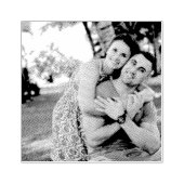 TAMPONS ENCREURS AJOUTER VOTRE MARIAGE PHOTO CUSTOMISÉ CAOUTCHOUC E (Impression)