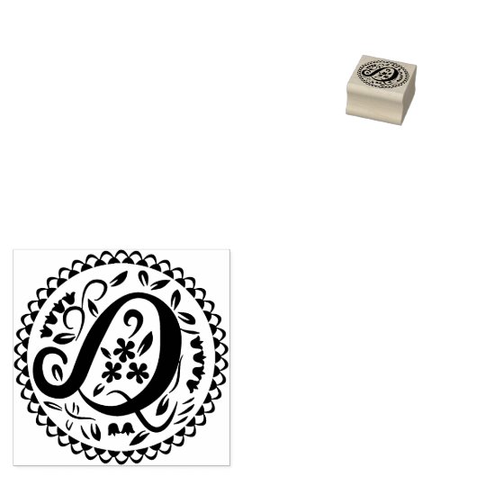 Tampons Encreurs Alphabet Q (Tamponné)