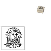 Tampons Encreurs Amabie Wood Art Stamp (Tamponné)
