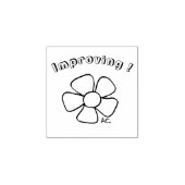 Tampons Encreurs Amélioration motivationnelle enseignante timbre d' (Impression)