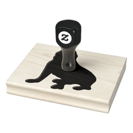 Tampons Encreurs American Pit Bull Terrier Silhouette (Tampon)