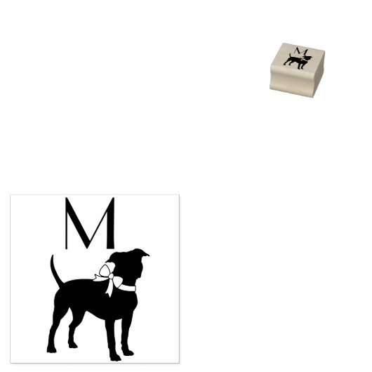 Tampons Encreurs American Staffordshire Pit taureau Chien Chien Chi (Tamponné)