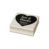 Tampons Encreurs Amour & Merci Simple Heart Mariage Merci (Tampon)