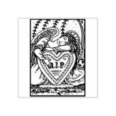 TAMPONS ENCREURS AMOUREUX ANGE GUARDIEN, POMPIER EN CAOUTCHOUC DE L (Impression)