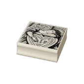 TAMPONS ENCREURS AMOUREUX CEMETTRE D'ANGE GUARDIEN, POMME DE CAOUTC (Tampon)