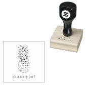 Tampons Encreurs Ananas Tropical tendance (Tamponné)