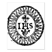 Tampons Encreurs Ancien Timbre en caoutchouc Christogram (Impression)