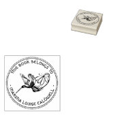 Tampons Encreurs Ancien timbre plaque de la bibliothèque de design (Tamponné)