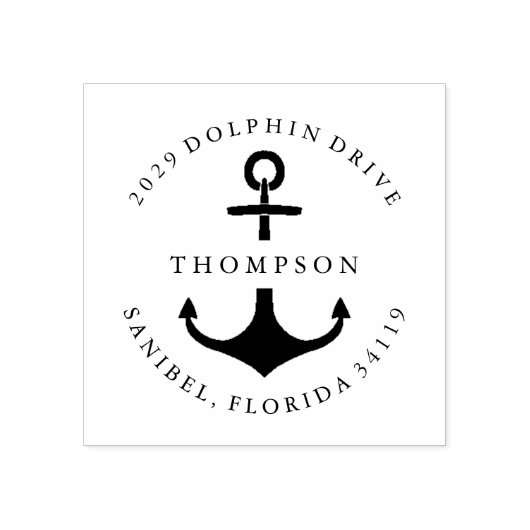 Tampons Encreurs Ancre nautique (Impression)