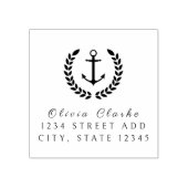 Tampons Encreurs Ancre nautique Script élégant (Impression)