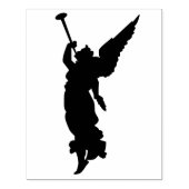 Tampons Encreurs Angel Silhouette avec timbre d'art de trompette (Impression)