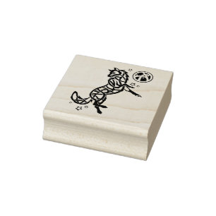 Tampons Encreurs Animal celtique tribal de loup