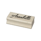 Tampons Encreurs Annabelle nom en cursive décorative (Tampon)