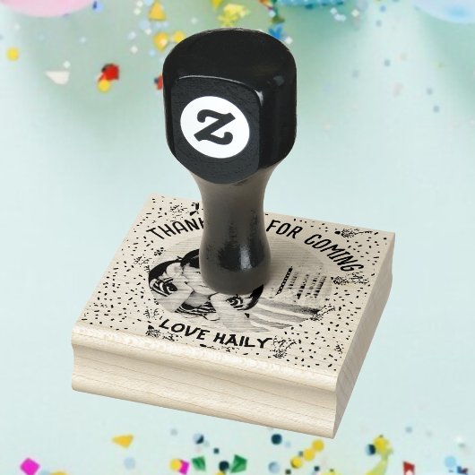 Tampons Encreurs Anniversaire Photo Enfants Fête Favoriser