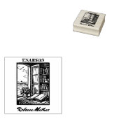 Tampons Encreurs Antique Boite Etching Henri Bacher Ex Libris (Tamponné)