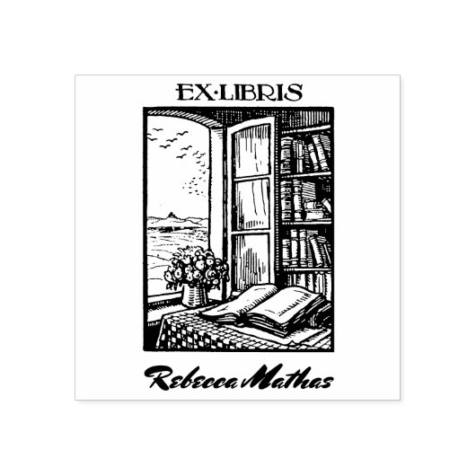Tampons Encreurs Antique Boite Etching Henri Bacher Ex Libris (Impression)