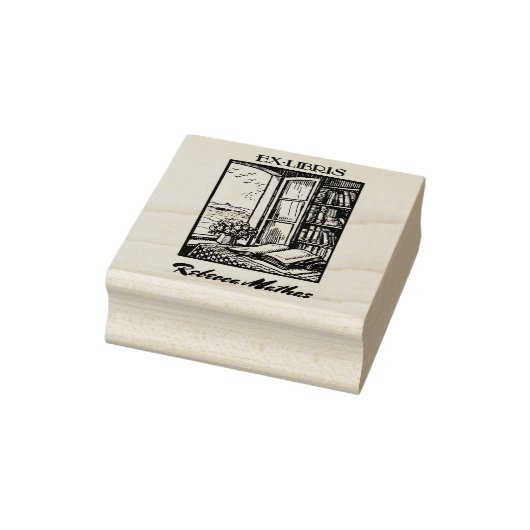 Tampons Encreurs Antique Boite Etching Henri Bacher Ex Libris (Tampon)