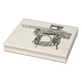 Tampons Encreurs Antique Brunswick Machine à coudre Timbre en caout (Tampon)