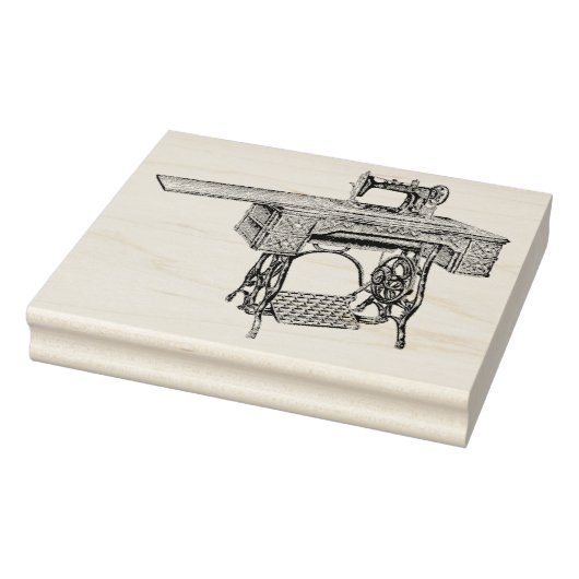 Tampons Encreurs Antique Brunswick Machine à coudre Timbre en caout (Tampon)