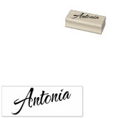 Tampons Encreurs Antonia nom cursive écriture décorative (Tamponné)