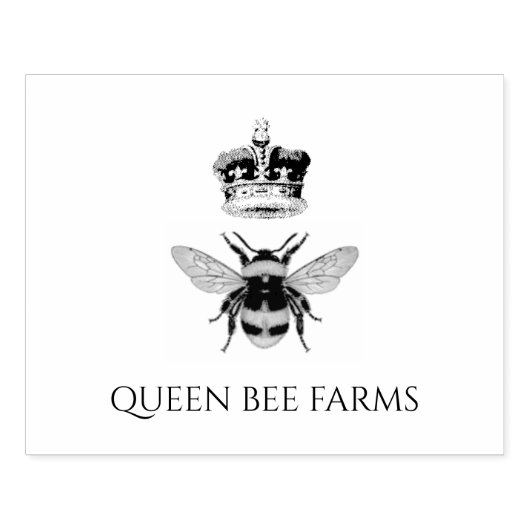 Tampons Encreurs Apiary Bee Et Crown (Impression)