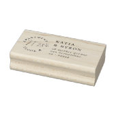 Tampons Encreurs Appartement Floor & House Number Chic Adresse de r (Tampon)