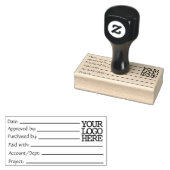 Tampons Encreurs Approbation de facture du projet d'achat comptable (Tamponné)