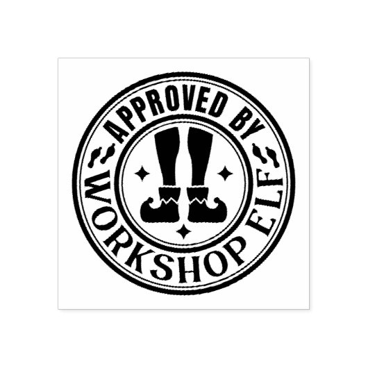 Tampons Encreurs Approuvé Par Le Timbre En Caoutchouc De L'Elf (Impression)