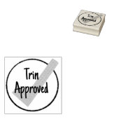 Tampons Encreurs Approuvé sur mesure (Tamponné)