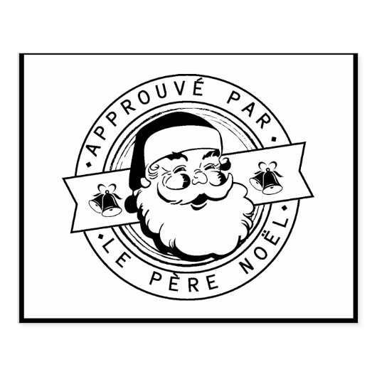 Tampons Encreurs Approuvés par le Père Noël (Impression)