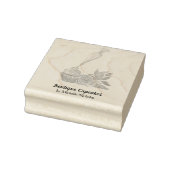 Tampons Encreurs Aquarelle Frosting Cupcake Boulangerie, Restaurati (Tampon)