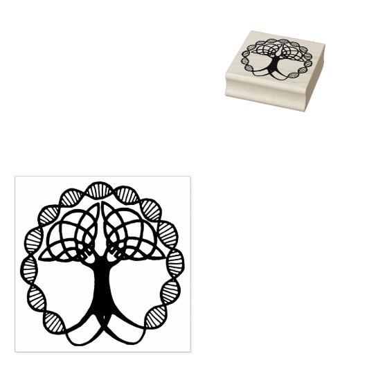 Tampons Encreurs Arbre celtique de la vie Timbre en caoutchouc (Tamponné)