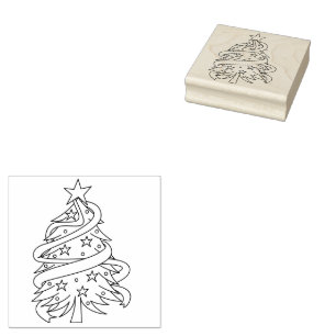 Tampons Encreurs Arbre de Noël