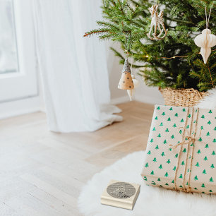 Tampons Encreurs Arbre de Noël au Tigre Fantaisiste 