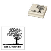 Tampons Encreurs Arbre familial de vie avec nom (Tamponné)