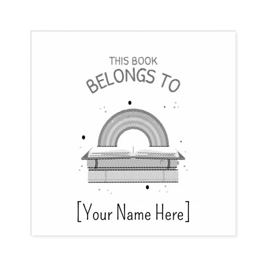 Tampons Encreurs Arc-en-ciel Ce qui appartient aux plaques (Impression)