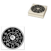 Tampons Encreurs "Aries Astrological Celestial Design timbre" "text (Tamponné)