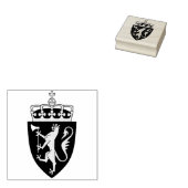 Tampons Encreurs Armoiries de Norvège Timbre en caoutchouc (Tamponné)