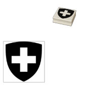 Tampons Encreurs Armoiries de Suisse Timbre en caoutchouc (Tamponné)