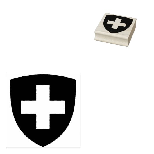 Tampons Encreurs Armoiries de Suisse Timbre en caoutchouc (Tamponné)