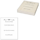 Tampons Encreurs Arrêt journal indésirable de la revue de restauran (Tamponné)