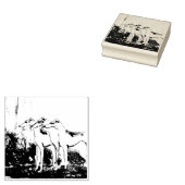 Tampons Encreurs Art déco Greyhounds (Tamponné)