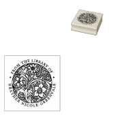 Tampons Encreurs Art Nouveau Floral Design Plaque personnalisée (Tamponné)