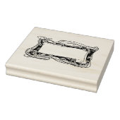 Tampons Encreurs Art Nouveau Vins feuillus Étiquette ou papeterie (Tampon)