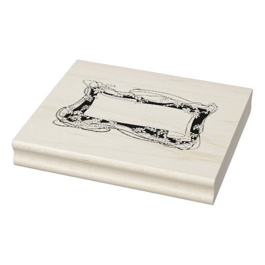 Tampons Encreurs Art Nouveau Vins feuillus Étiquette ou papeterie (Tampon)