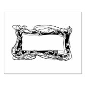 Tampons Encreurs Art Nouveau Vins feuillus Étiquette ou papeterie (Impression)